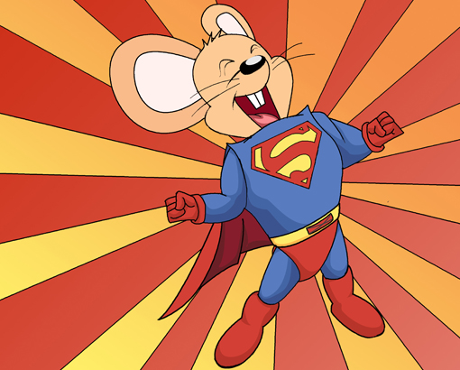 老鼠超人来啦！