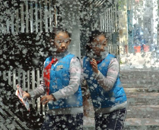 春天的雪花